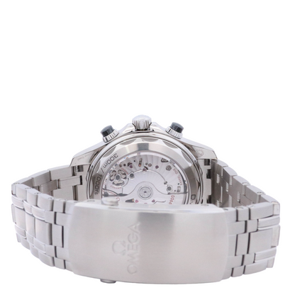 Omega Seamaster 44mm Stainless Steel 44m Black Wave Dot Dial Watch Reference# 210.30.44.51.01.001 - Happy Jewelers Fine Jewelry Lifetime Warranty