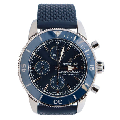 Breitling Superocean 44mm Blue Dial Watch Ref# A13313 - Happy Jewelers Fine Jewelry Lifetime Warranty