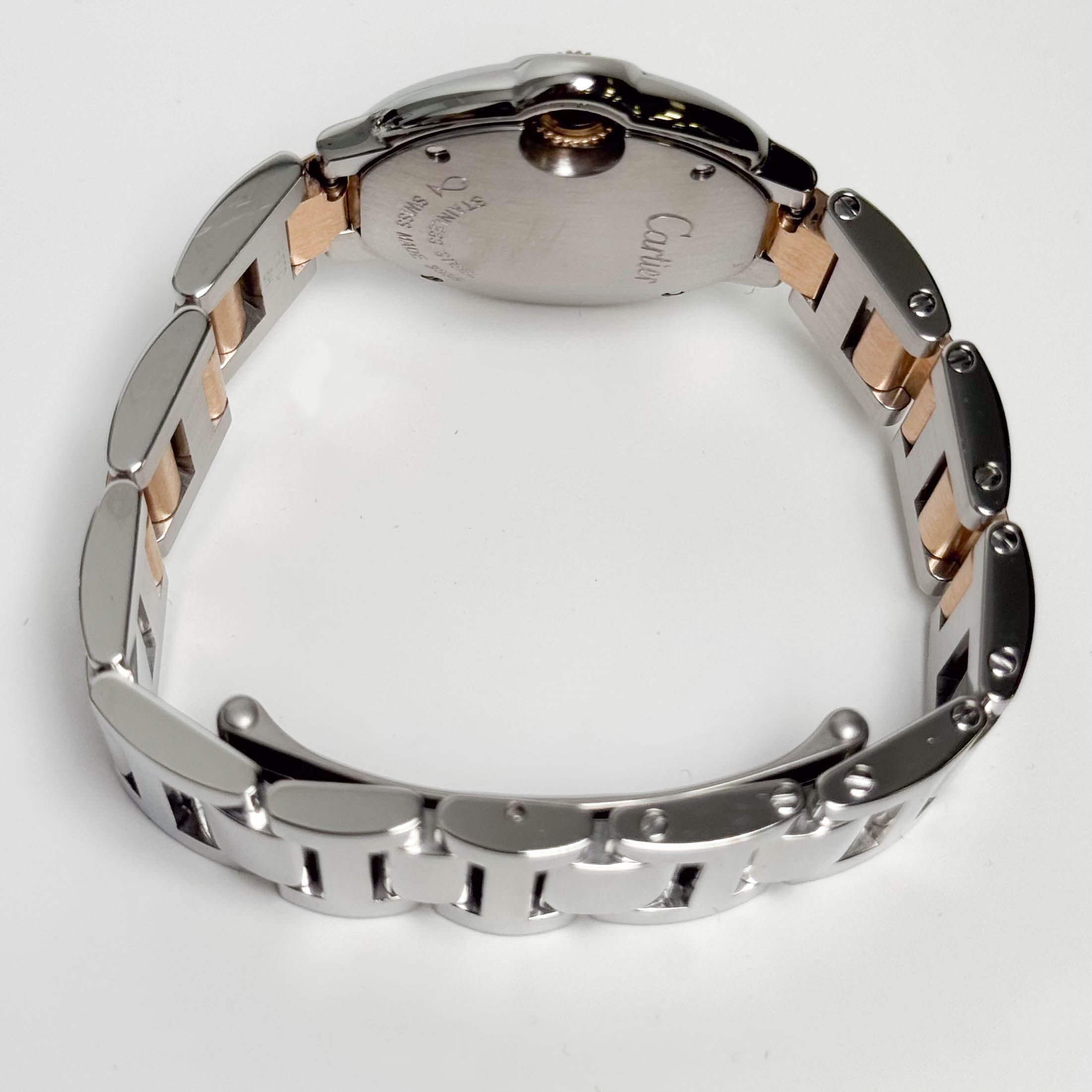 Cartier Ballon Bleu 28mm Mother Of Pearl Dial Watch Ref# W6920034 - Happy Jewelers Fine Jewelry Lifetime Warranty