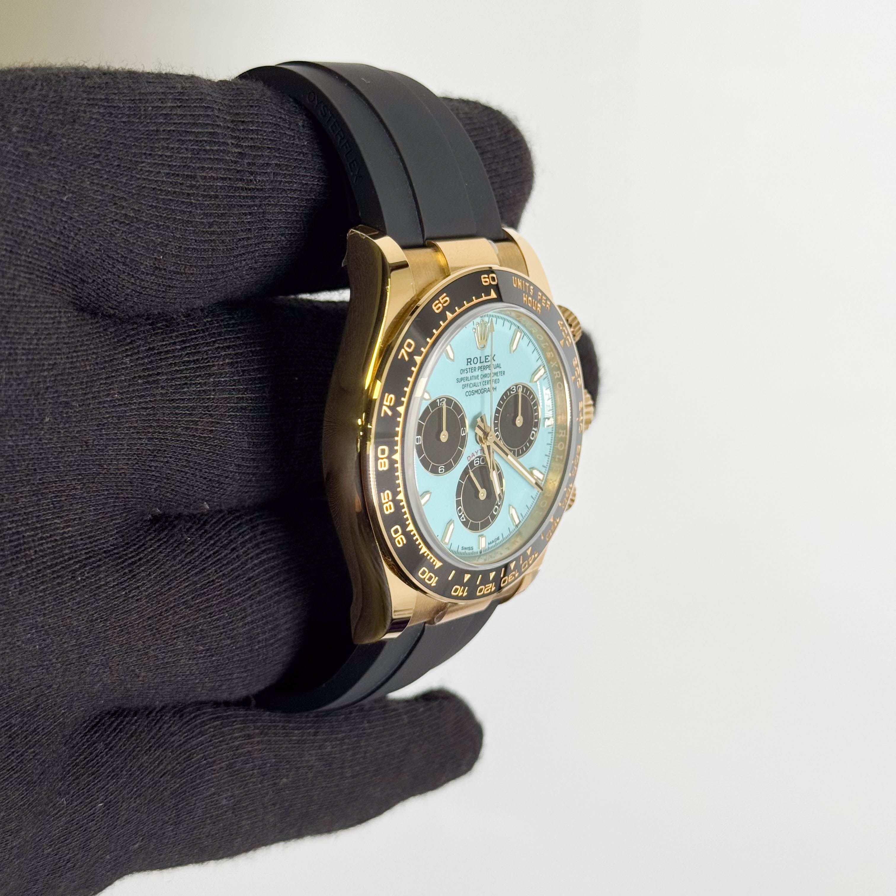 Rolex Daytona 40mm Turquoise Dial Watch Ref# 126518LN