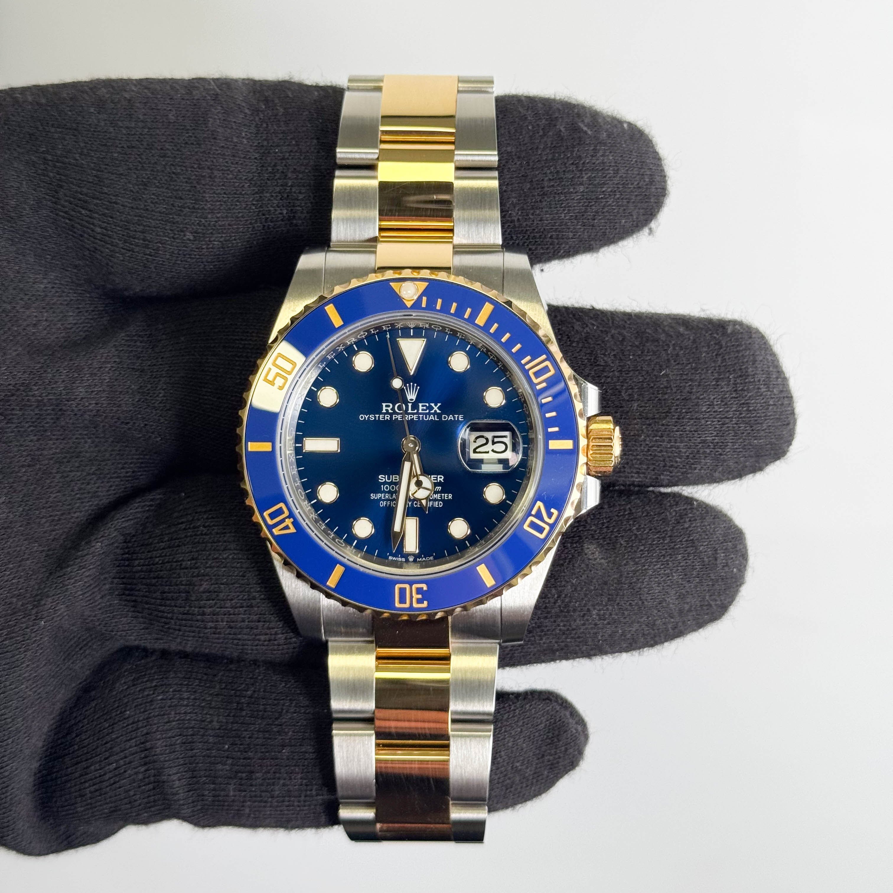 Rolex Submariner 41mm Blue Dial Watch Ref#  126613LB