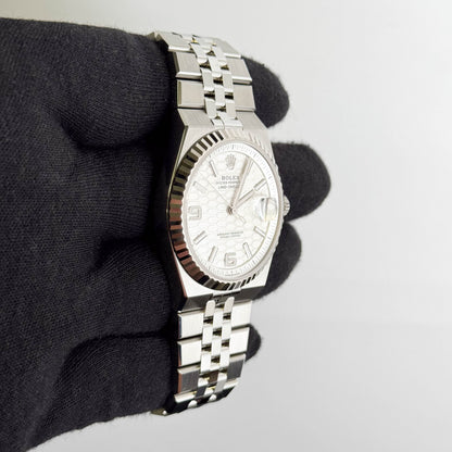 Rolex Land-Dweller 40mm White Dial Watch Ref# 127334
