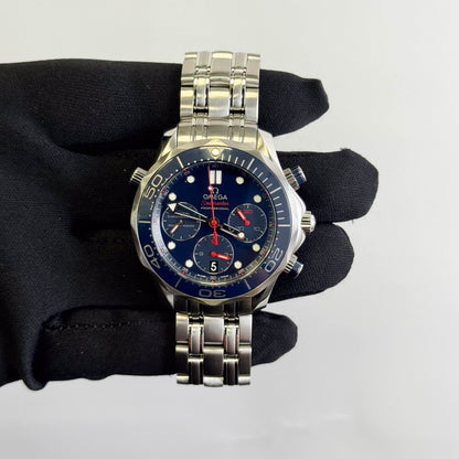 Omega Seamaster Diver 300m 42mm Blue Dial Watch Ref# 212.30.42.50.03.001