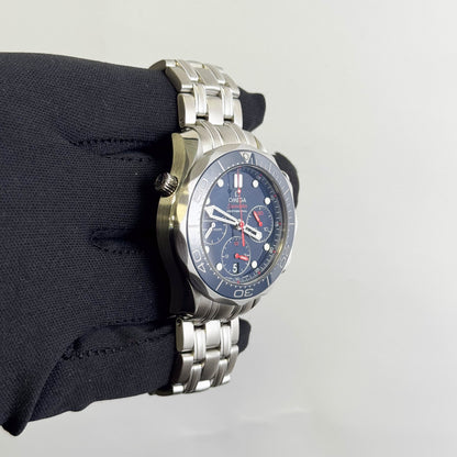 Omega Seamaster Diver 300m 42mm Blue Dial Watch Ref# 212.30.42.50.03.001
