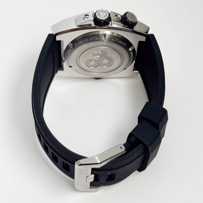 Bell & Ross Carbon Fiber Stainless Steel 44mm Carbon Fiber Dial Ref# BR 02-92 - Happy Jewelers Fine Jewelry Lifetime Warranty