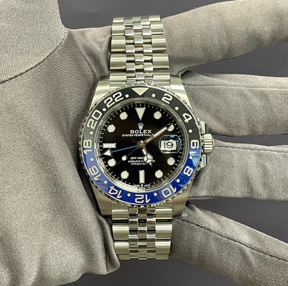 Rolex GMT Master II 40mm Black Dial Ref# 126710 - Happy Jewelers Fine Jewelry Lifetime Warranty
