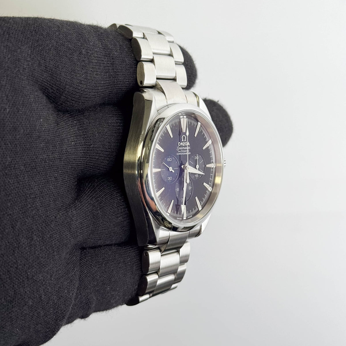 Omega Seamaster Aquaterra 42mm Black Dial Watch Ref# 2512.50