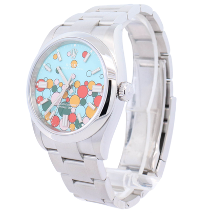 Rolex Oyster Perpetual 36mm Celebration Stick Dial Watch Reference# 126000 - Happy Jewelers Fine Jewelry Lifetime Warranty