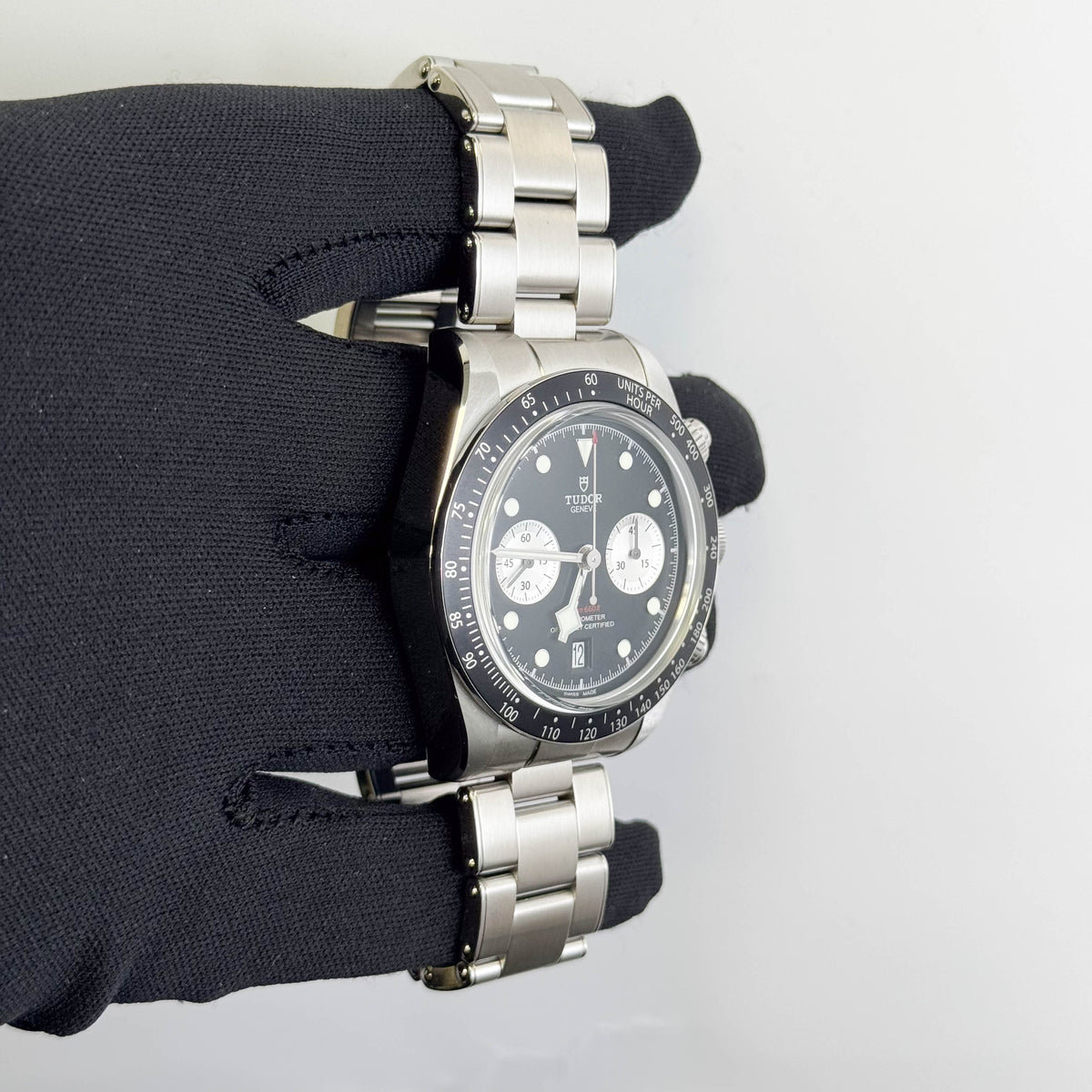 Tudor Black Bay Chrono 41mm Black Chronograph Dial Watch Ref# 79360N