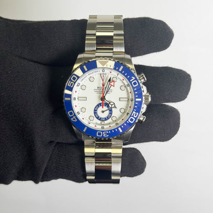 Rolex Yachtmaster II 44mm White Dial Watch Ref# 126680