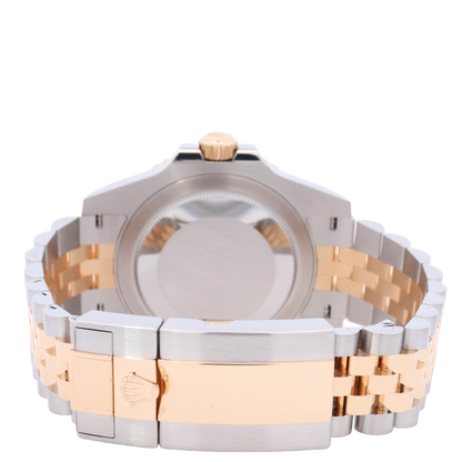 Rolex GMT-Master II "Guinness" Yellow Gold and Stainless Steel Black Dot Dial Watch Reference# 126713GRNR - Happy Jewelers Fine Jewelry Lifetime Warranty