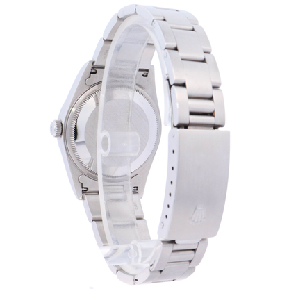 Rolex Air King 34mm Stainless Steel Black Stick Dial Watch Reference# 14000 - Happy Jewelers Fine Jewelry Lifetime Warranty