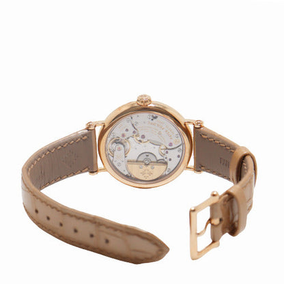 Patek Philippe Calatrava Rose Gold 34mm White Dial Watch Reference# 7200R-00 - Happy Jewelers Fine Jewelry Lifetime Warranty