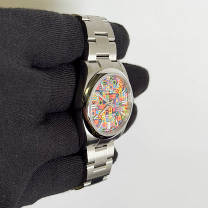 Rolex Oyster Perpetual 36mm 100 Anniversary Dial Watch Ref# 126000