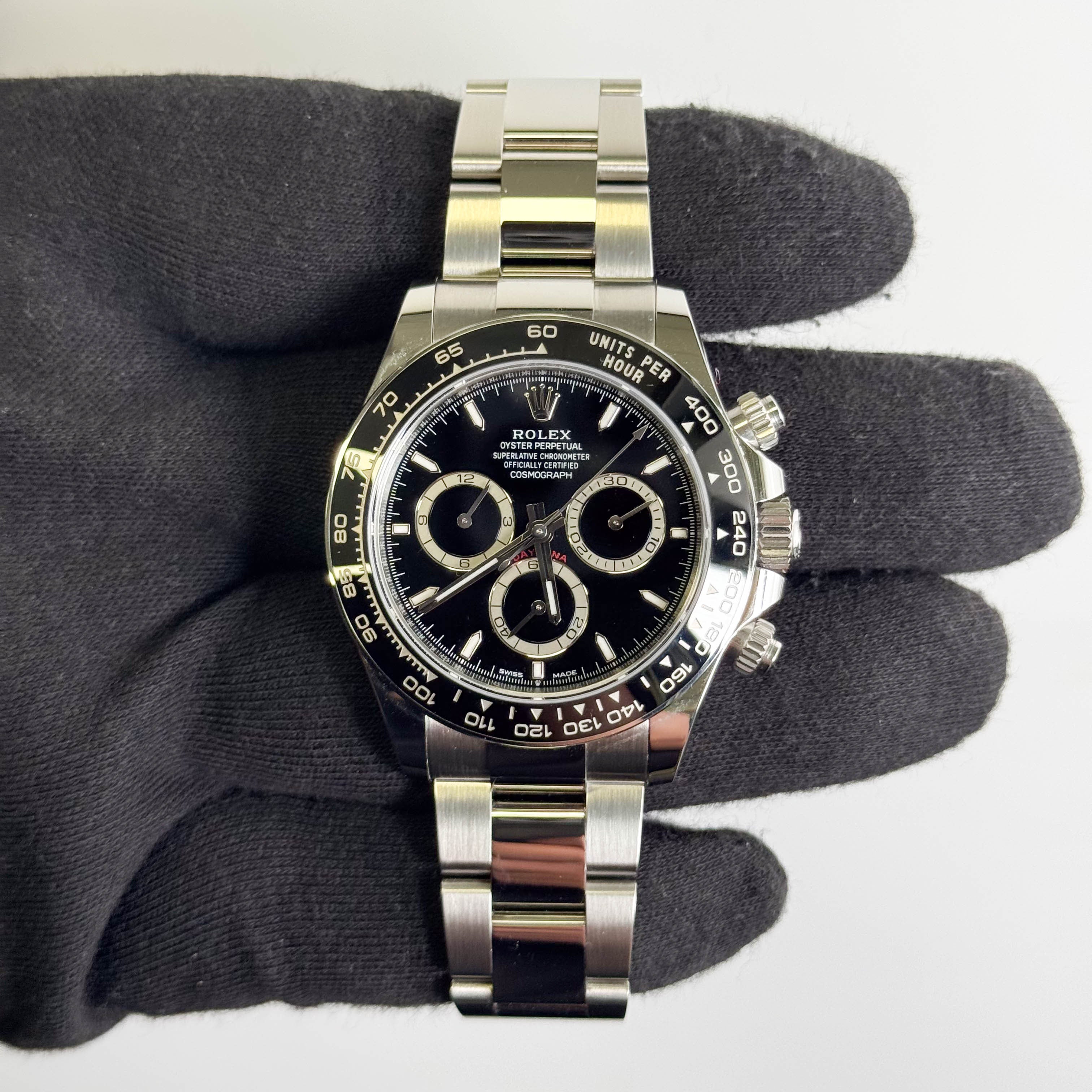 Rolex Daytona 40mm Black Dial Watch Ref# 126500LN