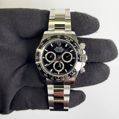 Rolex Daytona 40mm Black Dial Watch Ref# 126500LN