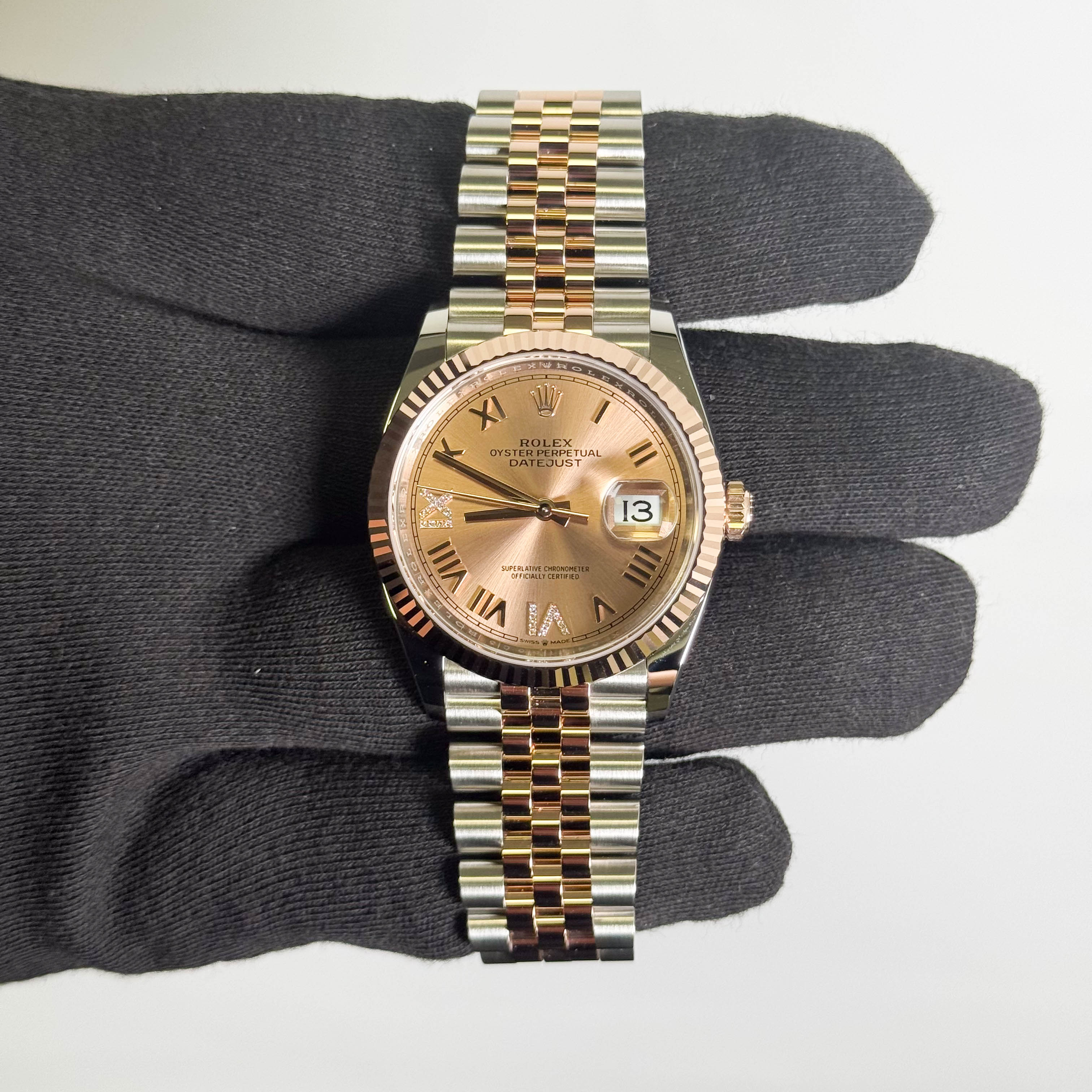 Rolex Datejust 36mm Pink Dial Watch Ref# 126231