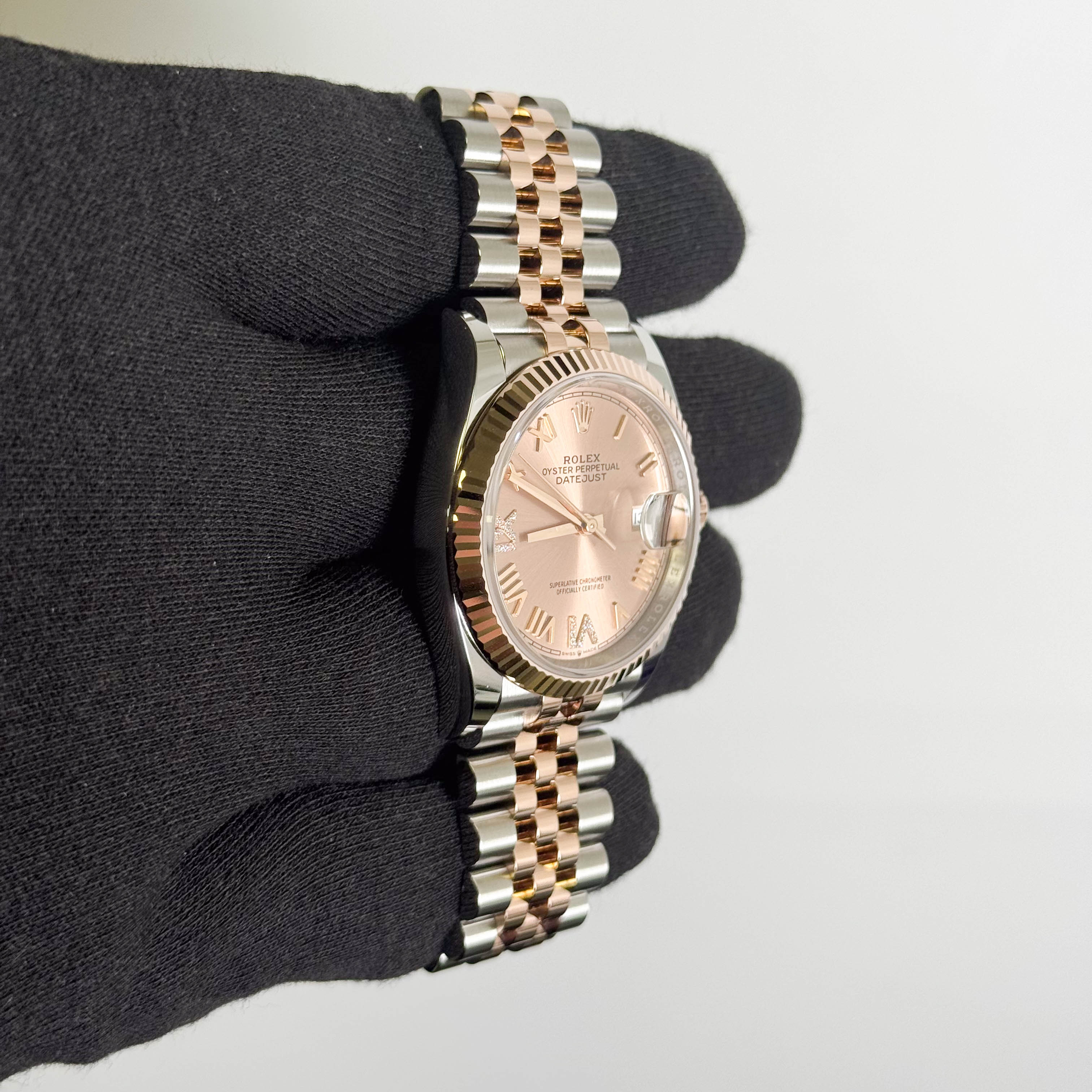 Rolex Datejust 36mm Pink Dial Watch Ref# 126231