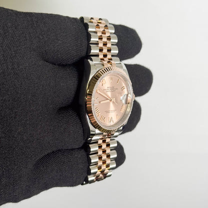 Rolex Datejust 36mm Pink Dial Watch Ref# 126231