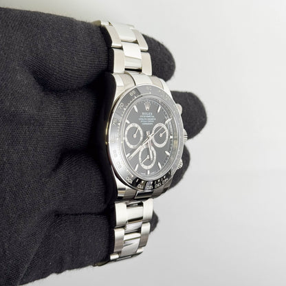 Rolex Daytona 40mm Black Dial Watch Ref# 126500LN
