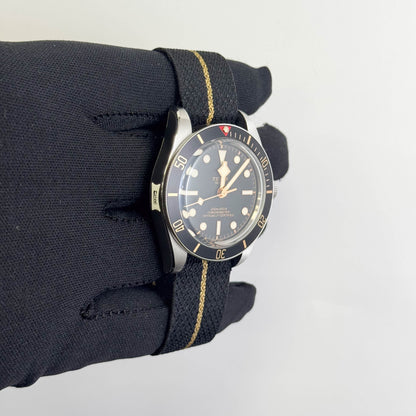 Tudor Black Bay 39mm Black Dial Watch Ref# 79030N