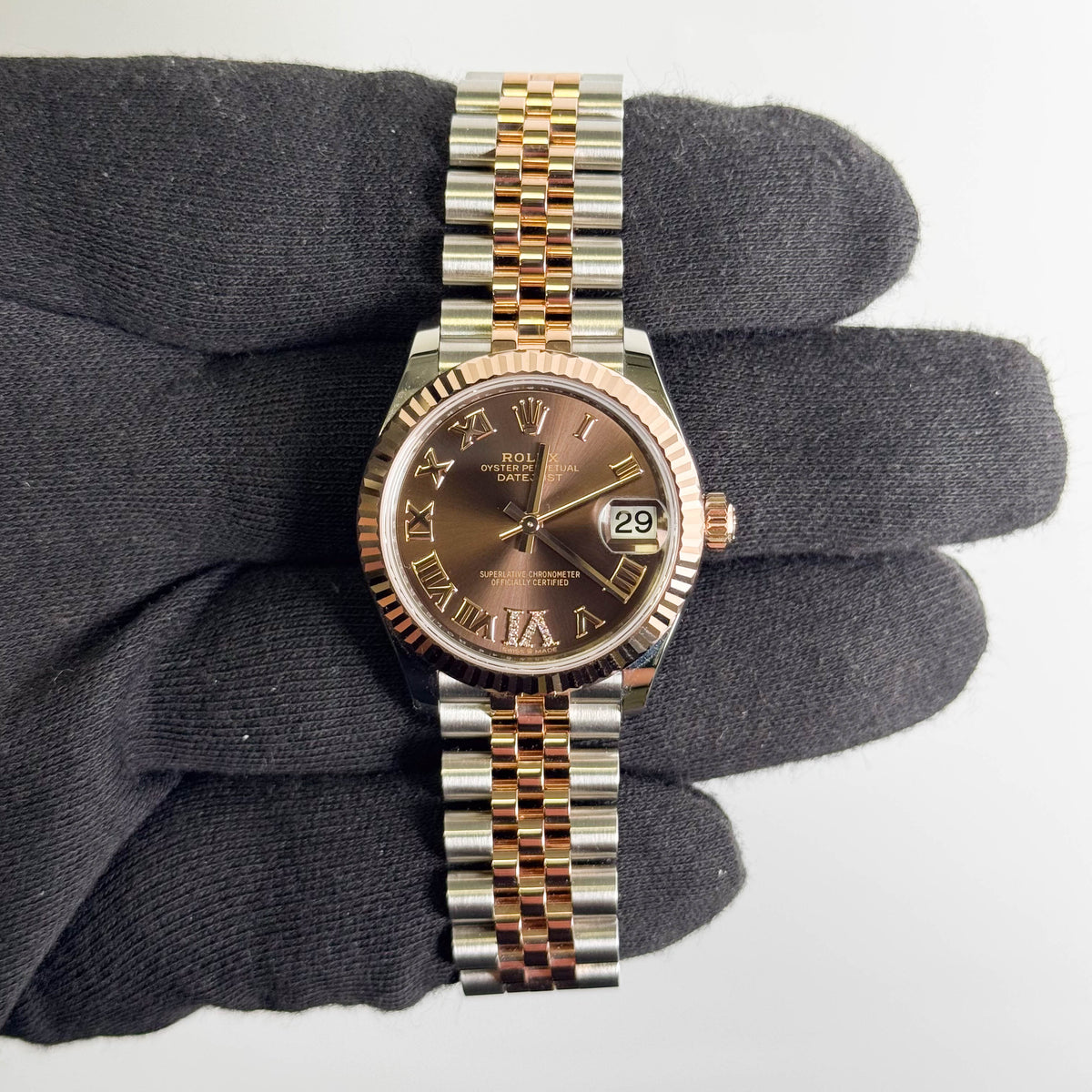 Rolex Datejust 31mm Chocolate Dial Watch Ref# 278271