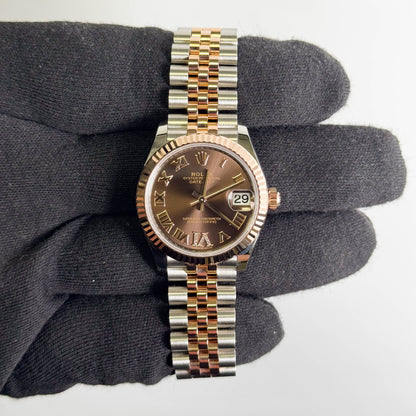Rolex Datejust 31mm Chocolate Dial Watch Ref# 278271