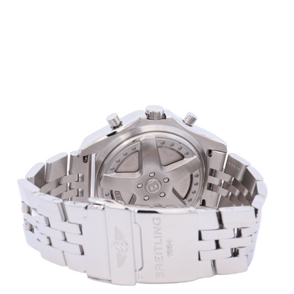 Breitling Bentley Stainless Steel 48mm Blue Chronograph Dial Watch Reference# A44362 - Happy Jewelers Fine Jewelry Lifetime Warranty