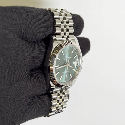 Rolex Datejust 41mm Green Dial Watch Ref# 126334