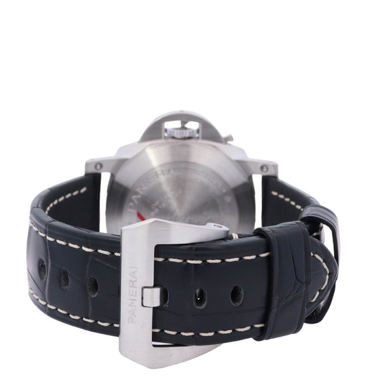 Panerai Luminor Marina 44mm Stainless Steel Black Stick & Arabic Dial Watch Reference# PAM01312