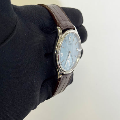 Rolex 1908 39mm Blue Dial Watch Ref# 52506
