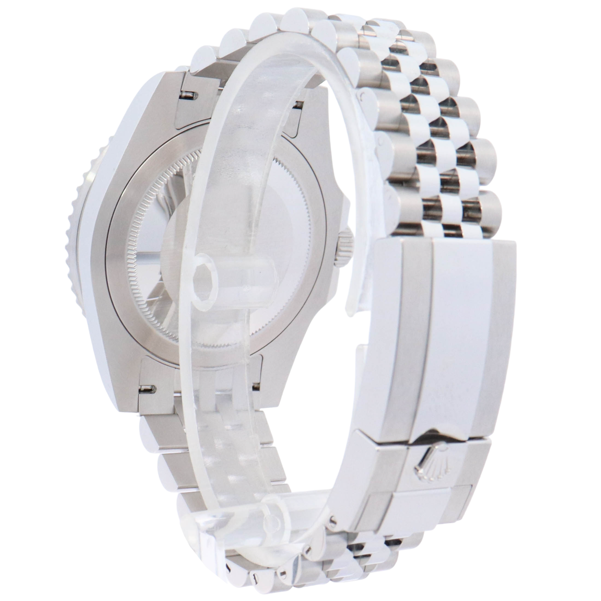 Rolex GMT Master II "Sprite" 40mm Stainless Steel Black Dot Dial Watch Reference# 126720VTNR - Happy Jewelers Fine Jewelry Lifetime Warranty