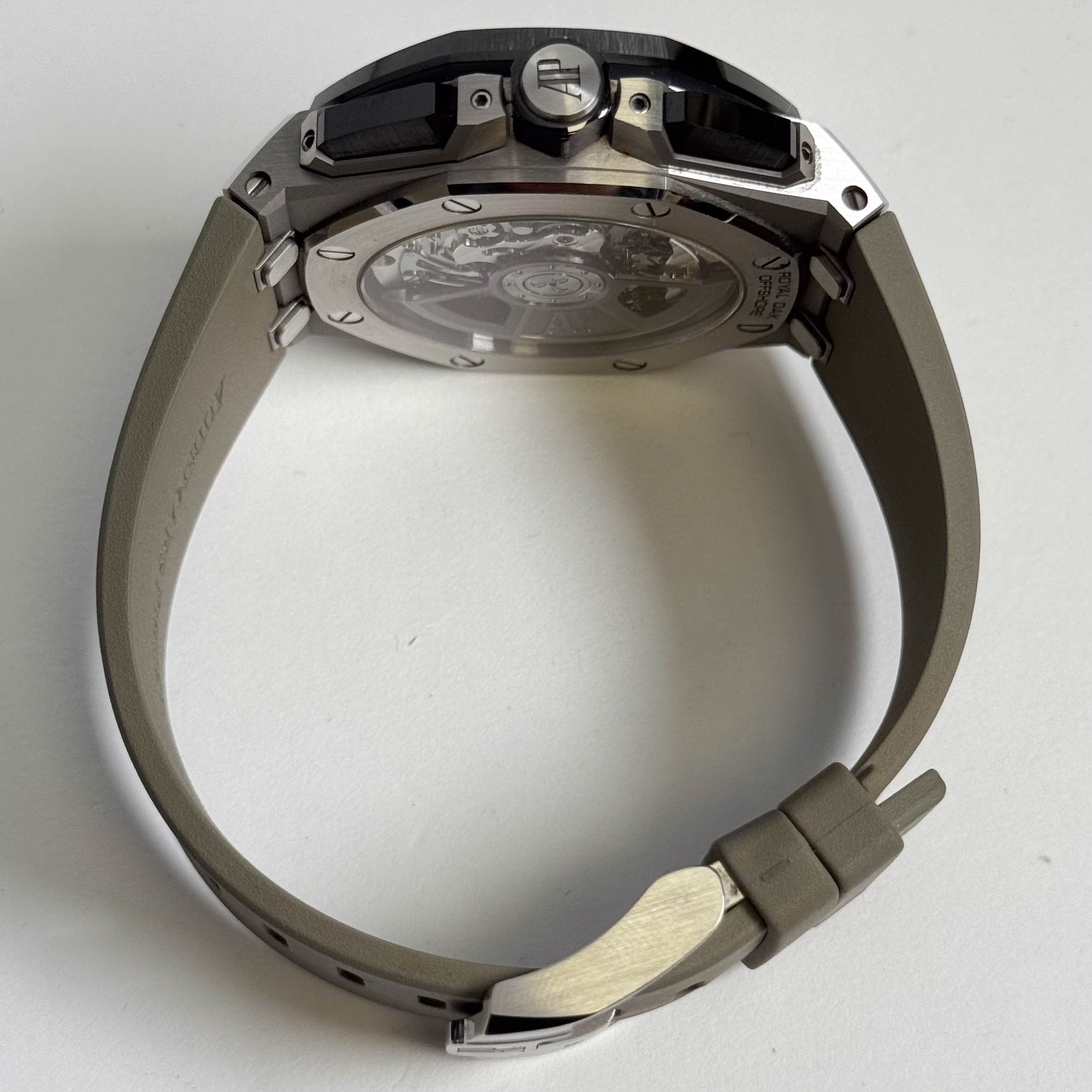 Audemars Piguet Royal Oak 43mm Smoke Light Brown Dial Watch Ref# 26420SO.OO.A600CA.01