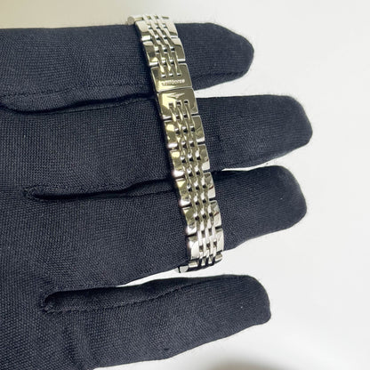 Longines Evidenza Stainless Steel 19.60 X 23.30 mm Roman Dial Watch Ref# L2.175.0.71.6 - Happy Jewelers Fine Jewelry Lifetime Warranty