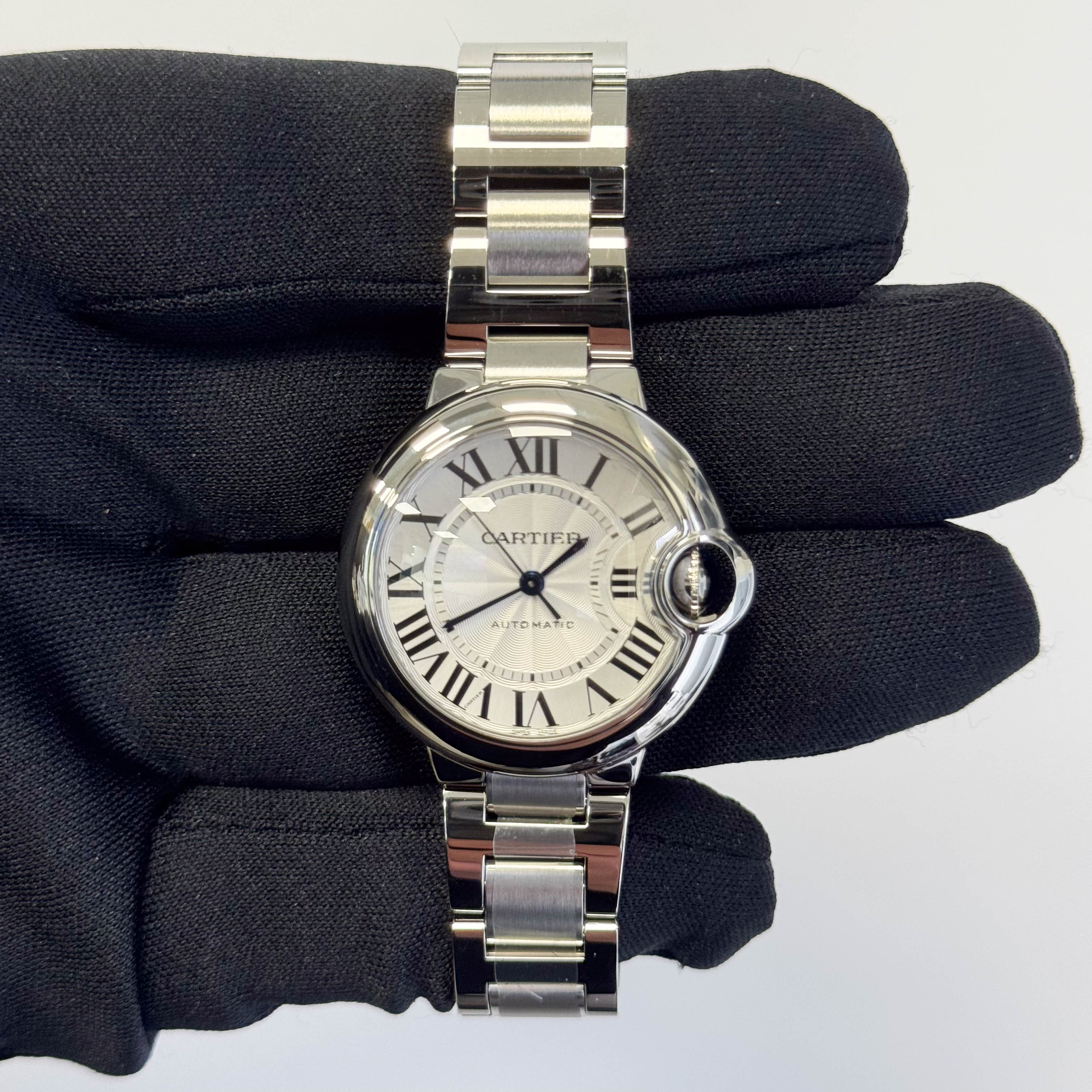 Cartier Ballon Bleu De Cartier Silver Dial Watch Ref# WSBB0044 - Happy Jewelers Fine Jewelry Lifetime Warranty