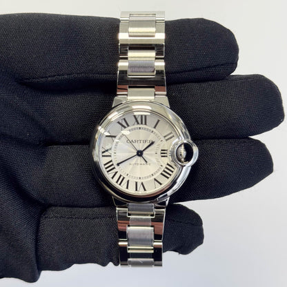 Cartier Ballon Bleu De Cartier Silver Dial Watch Ref# WSBB0044 - Happy Jewelers Fine Jewelry Lifetime Warranty