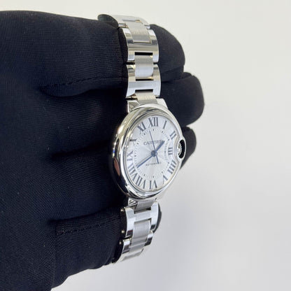 Cartier Ballon Bleu De Cartier Silver Dial Watch Ref# WSBB0044 - Happy Jewelers Fine Jewelry Lifetime Warranty