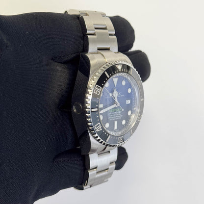 Rolex Sea-Dweller Deepsea 44mm Black/Blue Dial Watch Ref# 126660 - Happy Jewelers Fine Jewelry Lifetime Warranty