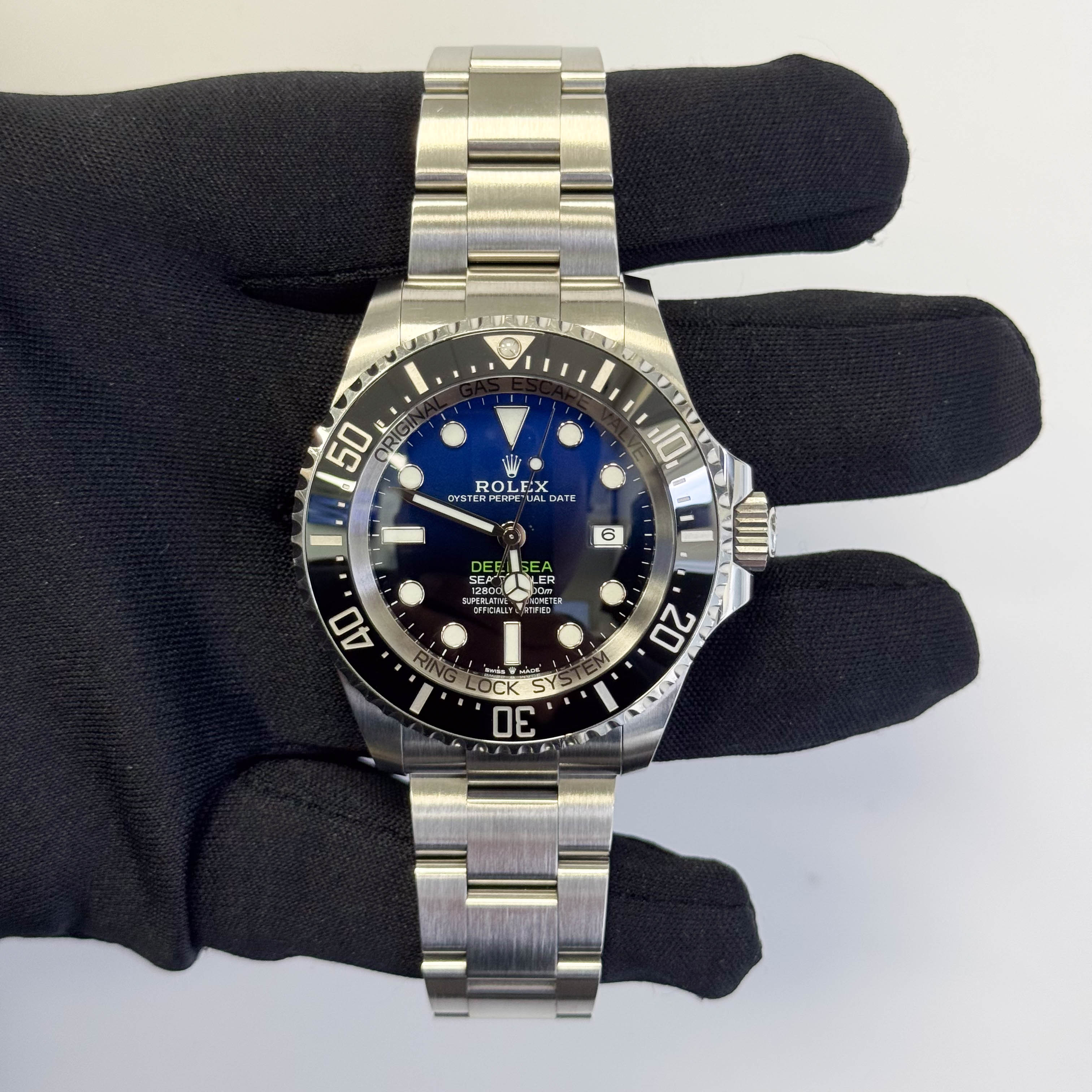 Rolex Sea-Dweller 44mm Blue/Black Dial Watch Ref# 126660 - Happy Jewelers Fine Jewelry Lifetime Warranty