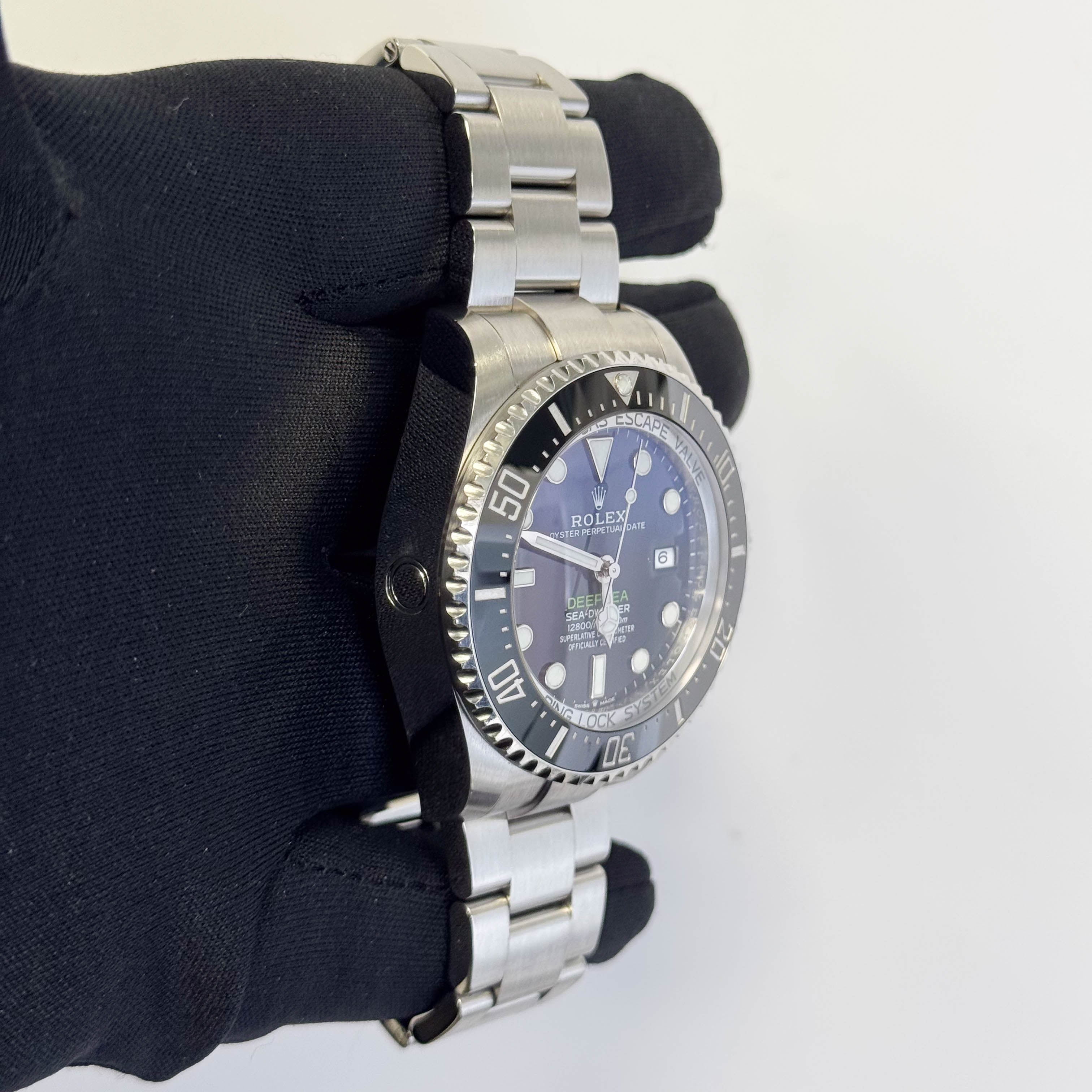Rolex Sea-Dweller 44mm Blue/Black Dial Watch Ref# 126660 - Happy Jewelers Fine Jewelry Lifetime Warranty