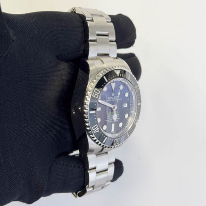 Rolex Sea-Dweller 44mm Blue/Black Dial Watch Ref# 126660 - Happy Jewelers Fine Jewelry Lifetime Warranty