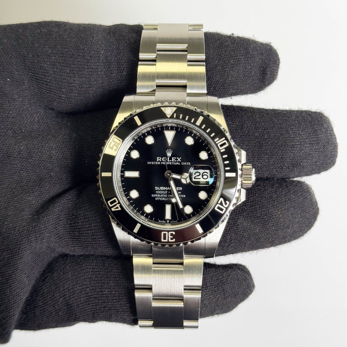 Rolex Submariner 41mm Black Dial Watch Ref# 126610LN