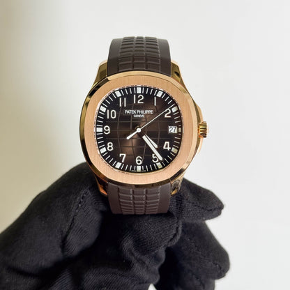 Patek Philippe Aquanaut 40mm Brown Dial Ref# 5167R-001