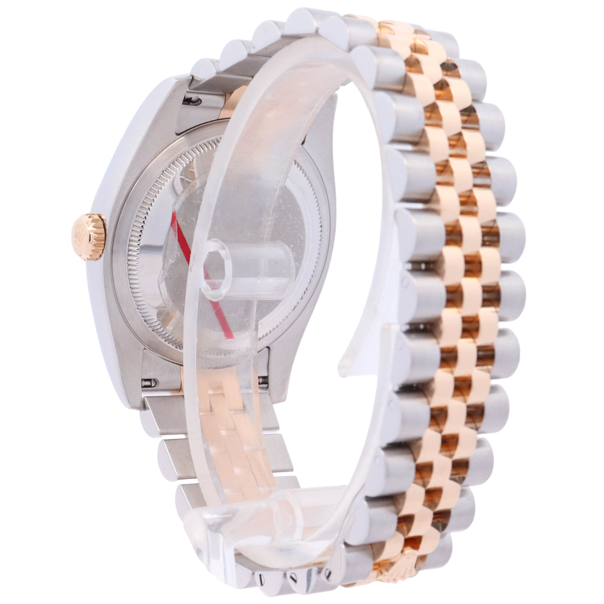 Rolex Datejust 36mm Yellow Gold & Steel Factory Black Diamond Dial Watch Reference# 116233 - Happy Jewelers Fine Jewelry Lifetime Warranty