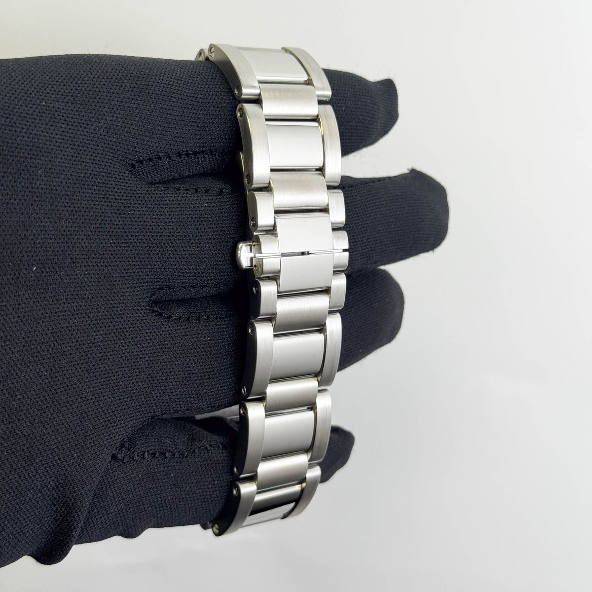 Cartier Calibre De 42mm Silver Dial Watch Ref# W7100015