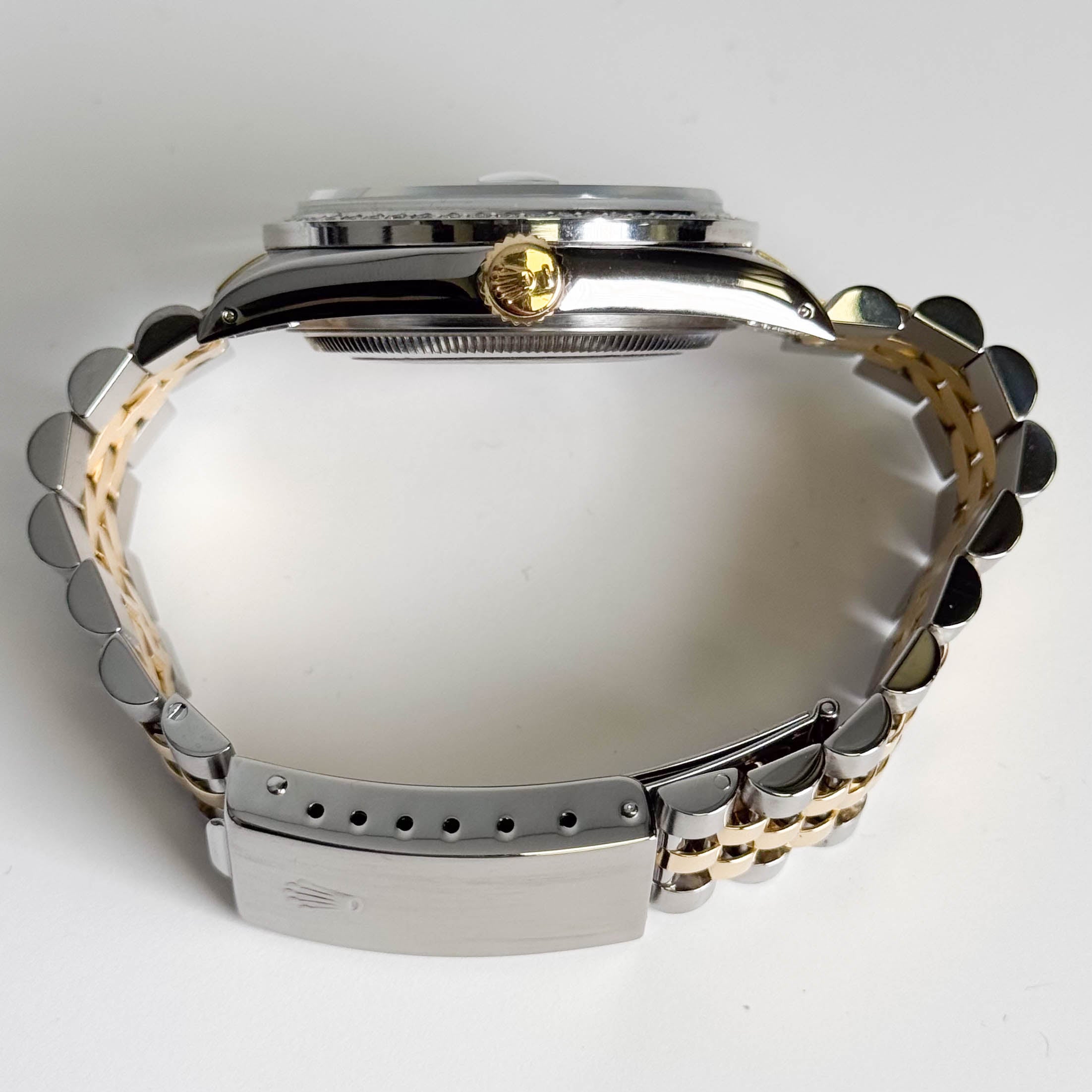 Rolex Datejust 36mm Blue MOP Dial Watch Ref# 16233 - Happy Jewelers Fine Jewelry Lifetime Warranty