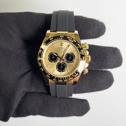 Rolex Daytona 40mm Champagne Dial Watch Ref# 126518LN