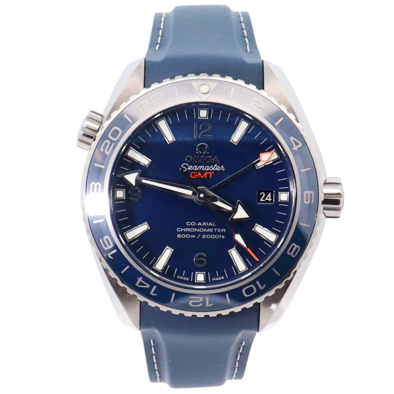 Omega Seamaster 44mm Blue Dial Watch Ref# 232.92.44.22.03.001 - Happy Jewelers Fine Jewelry Lifetime Warranty