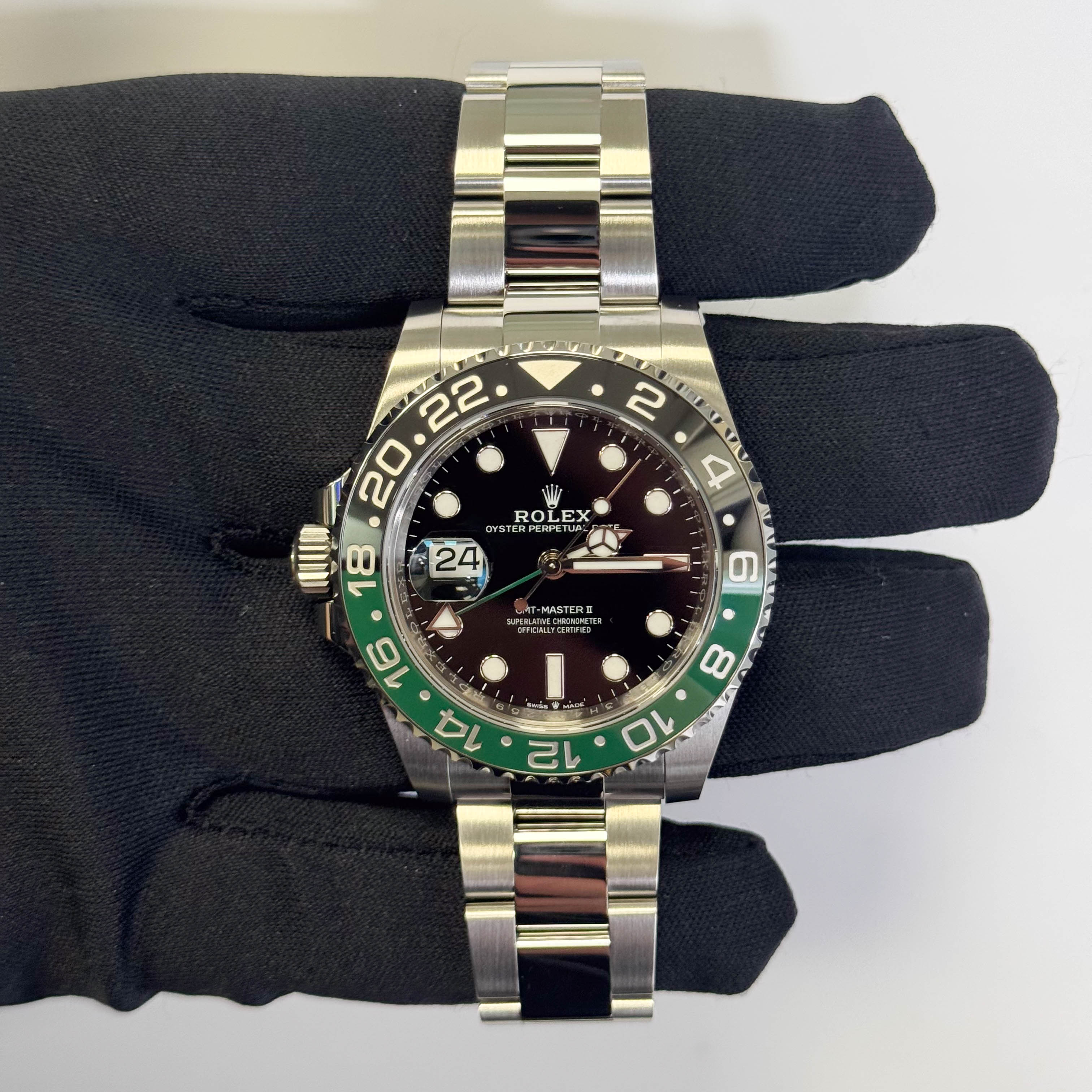 Rolex GMT-Master II 40mm Black Dial Watch Ref# 126720VTNR