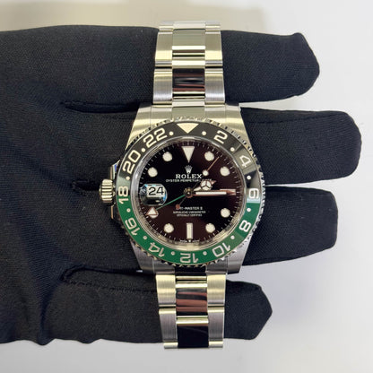 Rolex GMT-Master II 40mm Black Dial Watch Ref# 126720VTNR